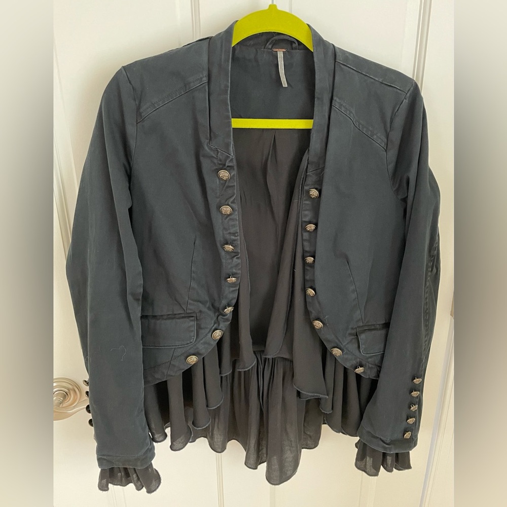Free People - women’s Ruffles Romance Jacket, blazer -  size S $55